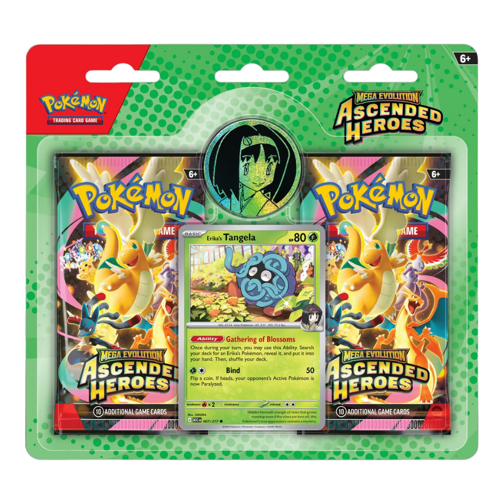 Pokemon Ascended Heroes 2-Pack Blister