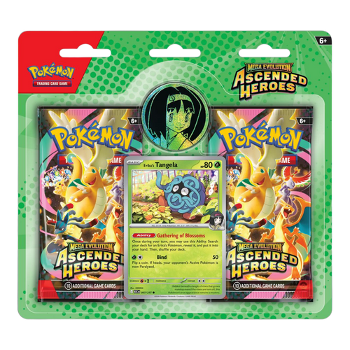Pokemon Ascended Heroes 2-Pack Blister