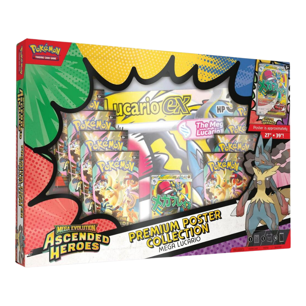 Pokemon Ascended Heroes Premium Poster Collection