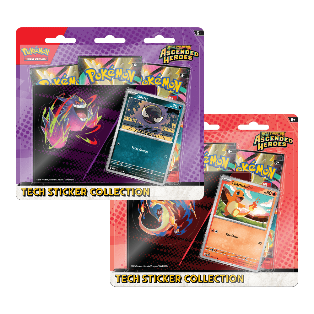 Pokemon Ascended Heroes Tech Sticker Collection