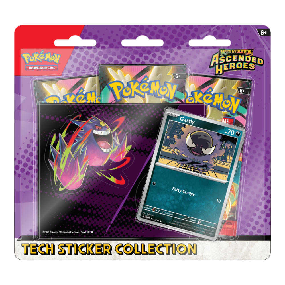 Pokemon Ascended Heroes Tech Sticker Collection