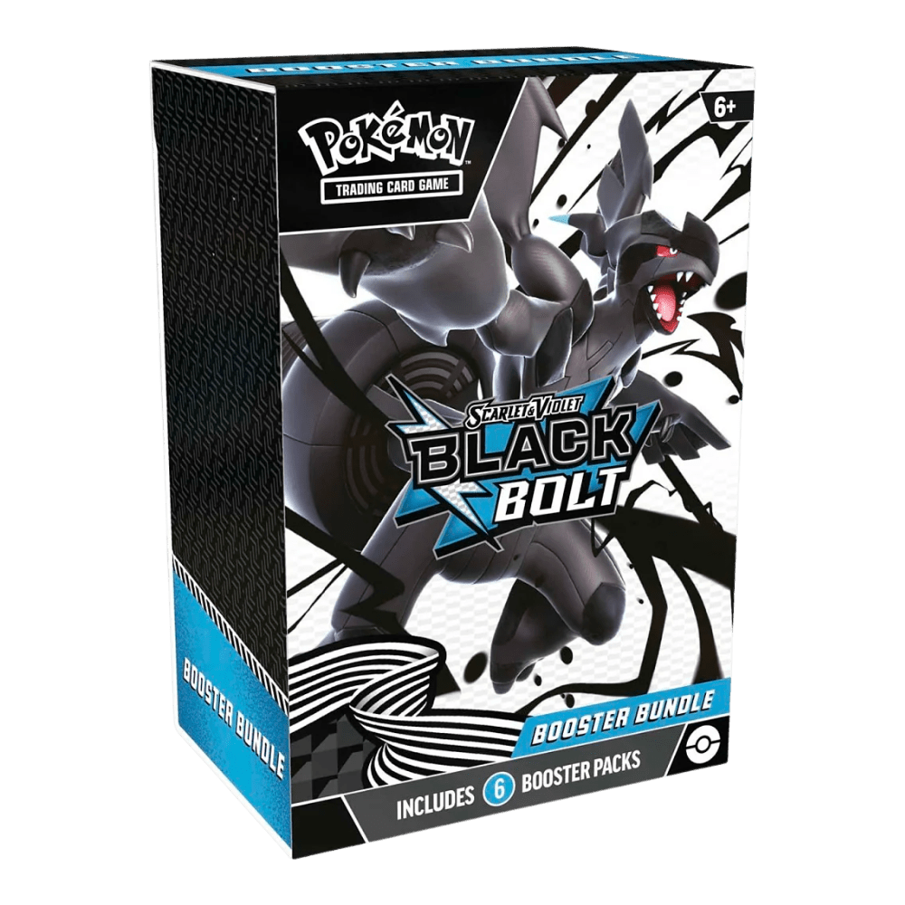 Pokemon Black Bolt Booster Bundle (6 Packs)