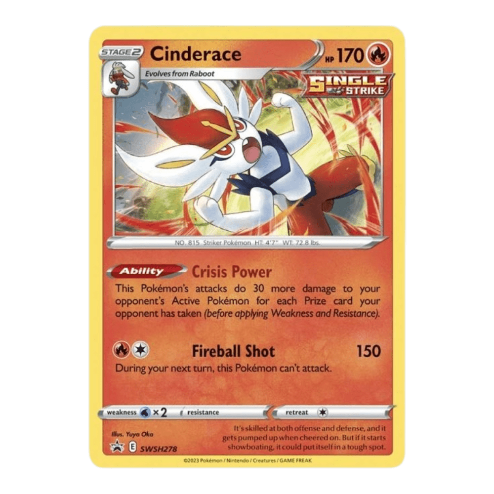 Pokemon Crown Zenith Pin Collection - Cinderace