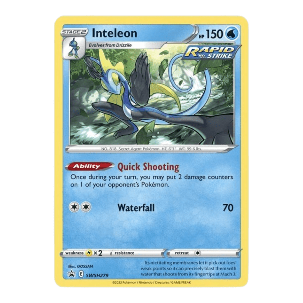 Pokemon Crown Zenith Pin Collection - Inteleon
