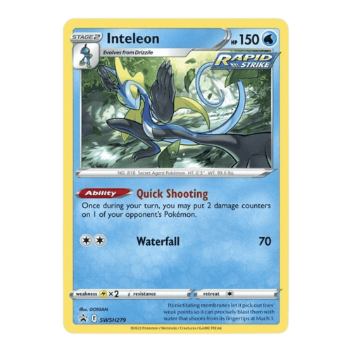 Pokemon Crown Zenith Pin Collection - Inteleon