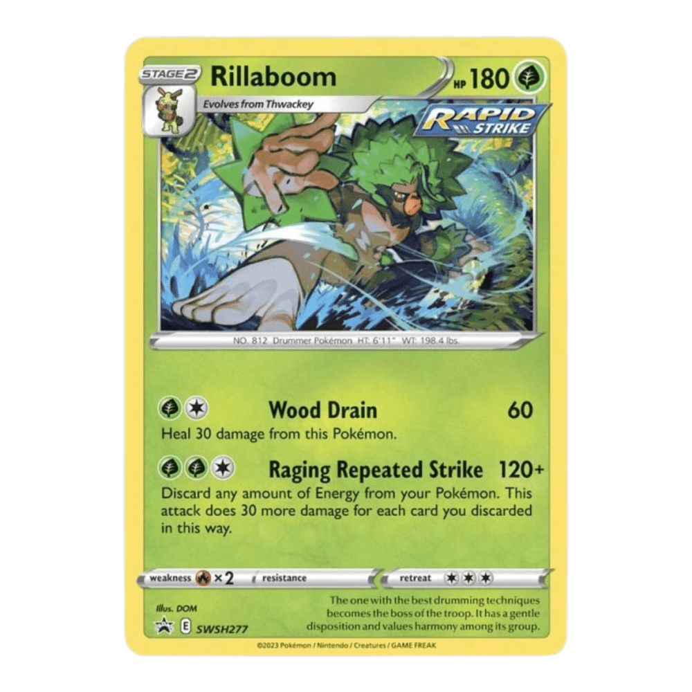 Pokemon Crown Zenith Pin Collection - Rillaboom