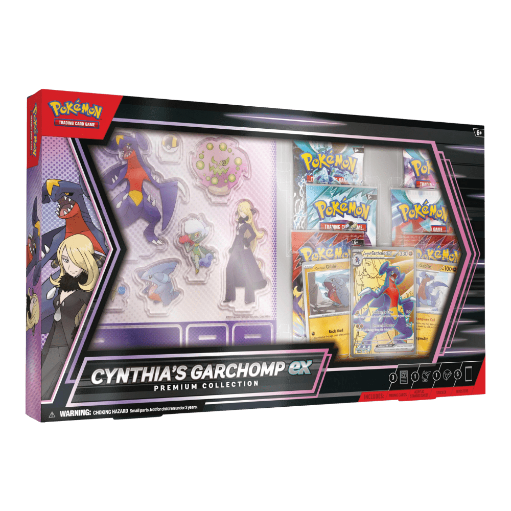 Pokemon Cynthia's Garchomp ex Premium Collection