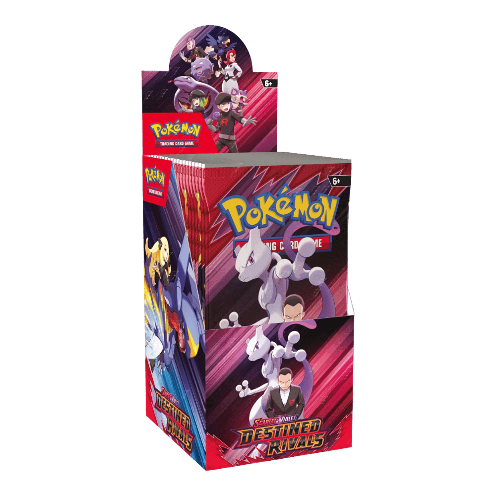 Pokemon Destined Rivals Half Booster Box (18 Packs)