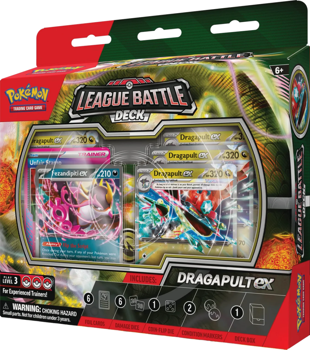 Pokemon Dragapult ex League Battle Deck