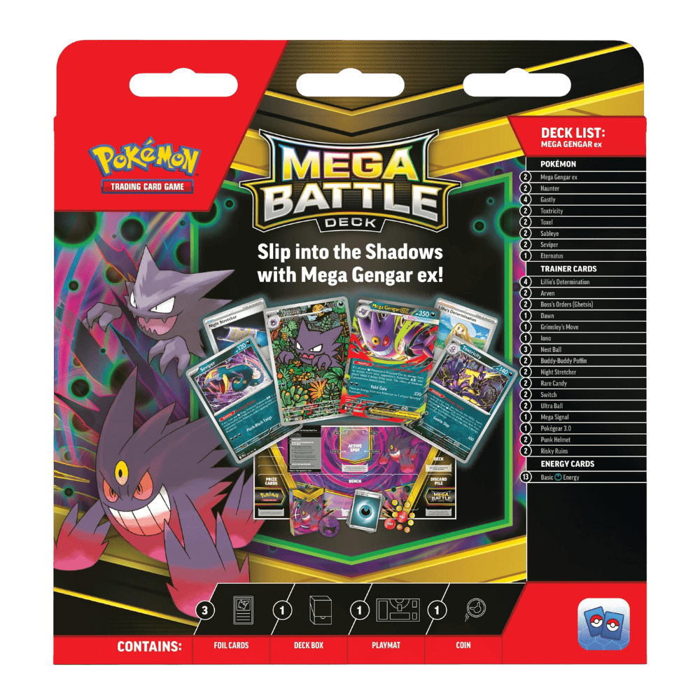 Pokemon Mega Battle Deck (Mega Gengar ex)