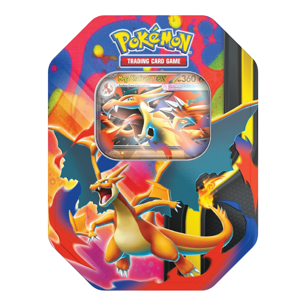 Pokemon Mega Charizard ex Tin