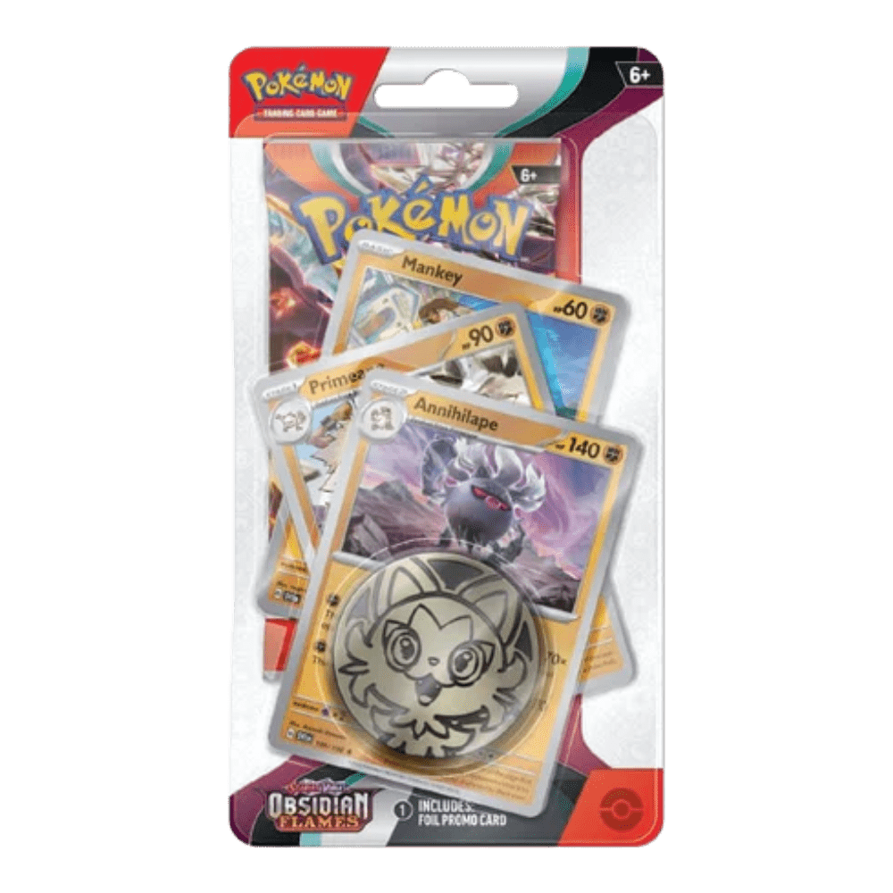 Pokemon Obsidian Flames Premium Checklane Blister (Annihilape/Kingambit)