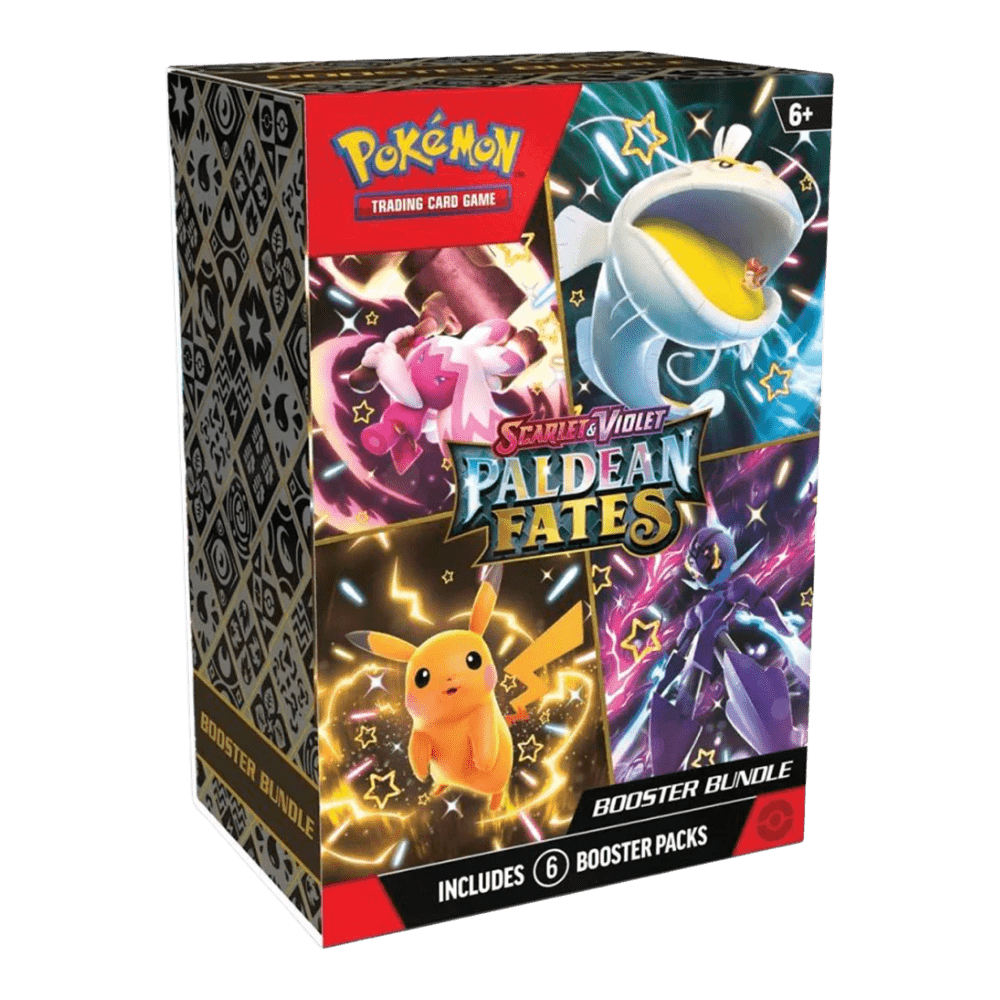 Pokemon Paldean Fates Booster Bundle (6 Packs)