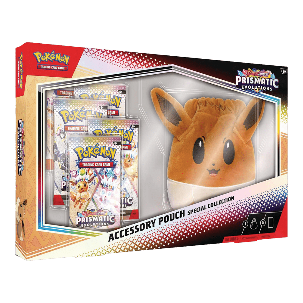 Pokemon Prismatic Evolutions Accessory Pouch Special Collection (Eevee)