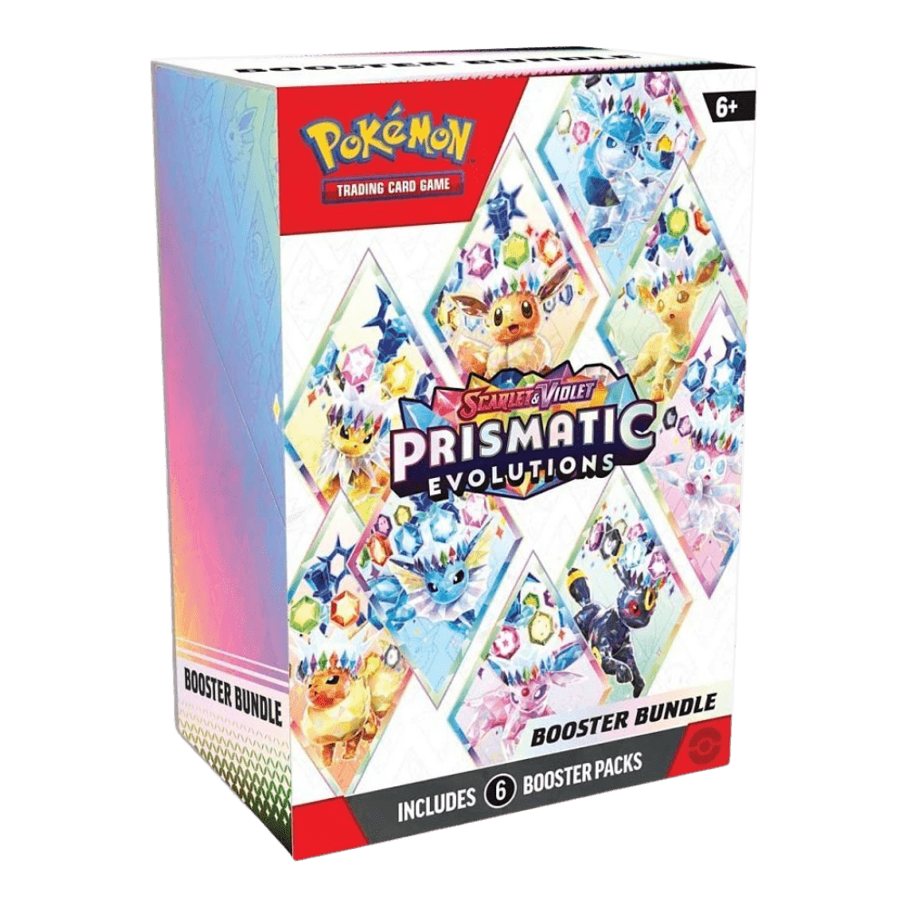 Pokemon Prismatic Evolutions Booster Bundle (6 Packs)