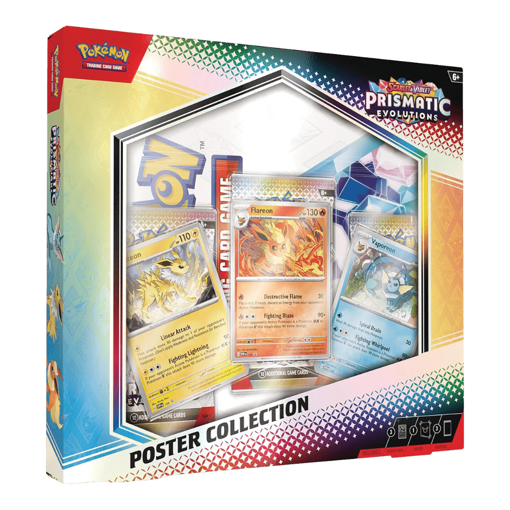 Pokemon Prismatic Evolutions Poster Collection