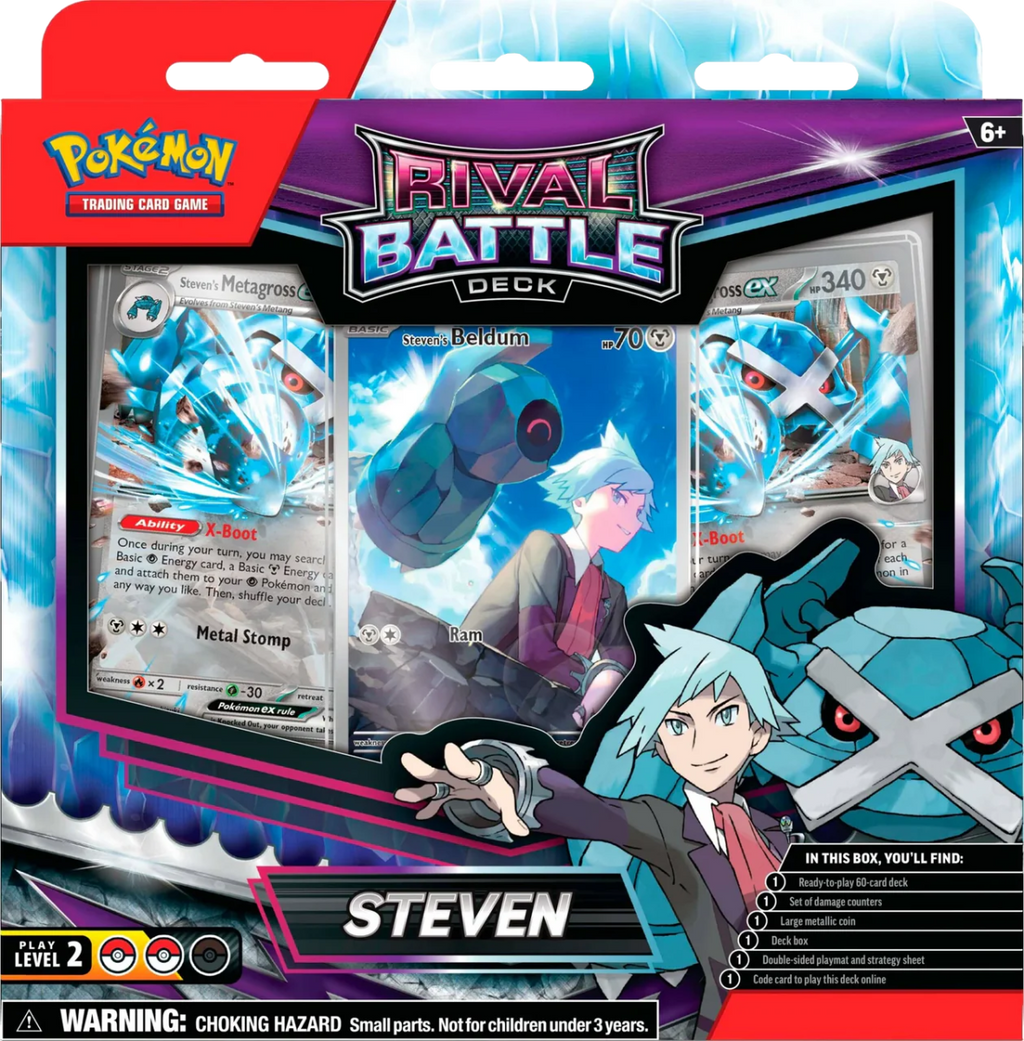 Pokemon Rival Battle Deck (Steven)