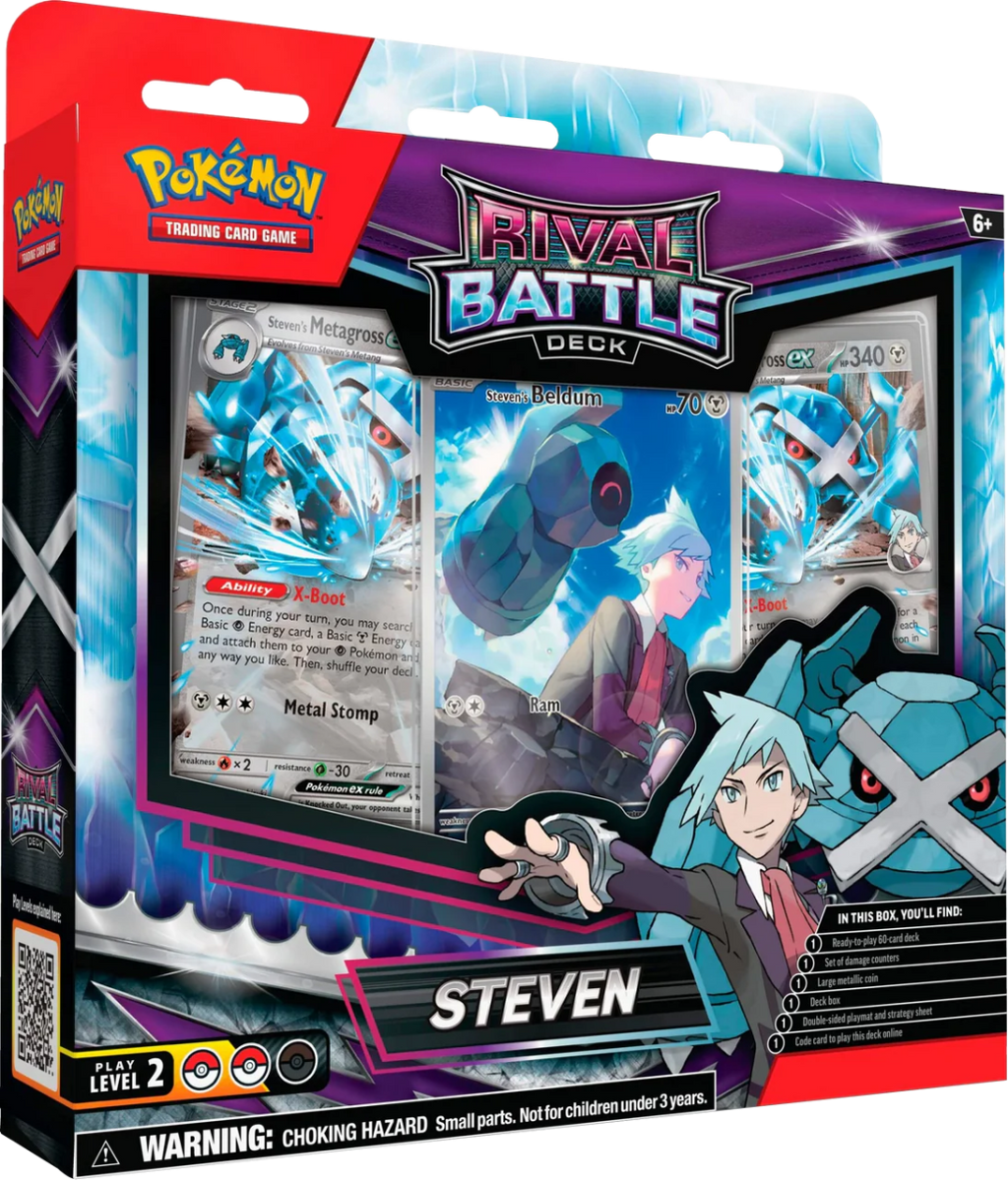 Pokemon Rival Battle Deck (Steven)