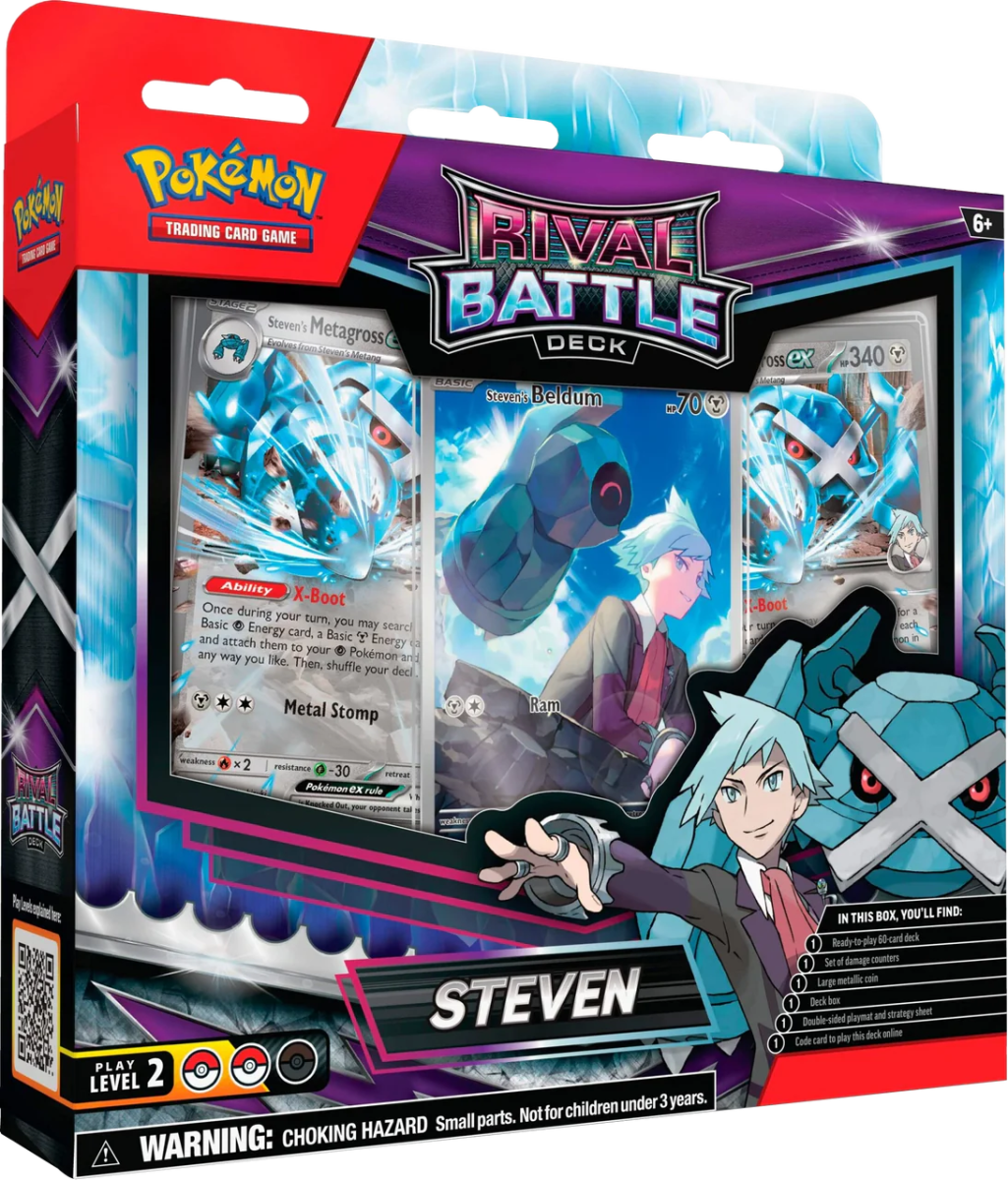 Pokemon Rival Battle Deck (Steven)