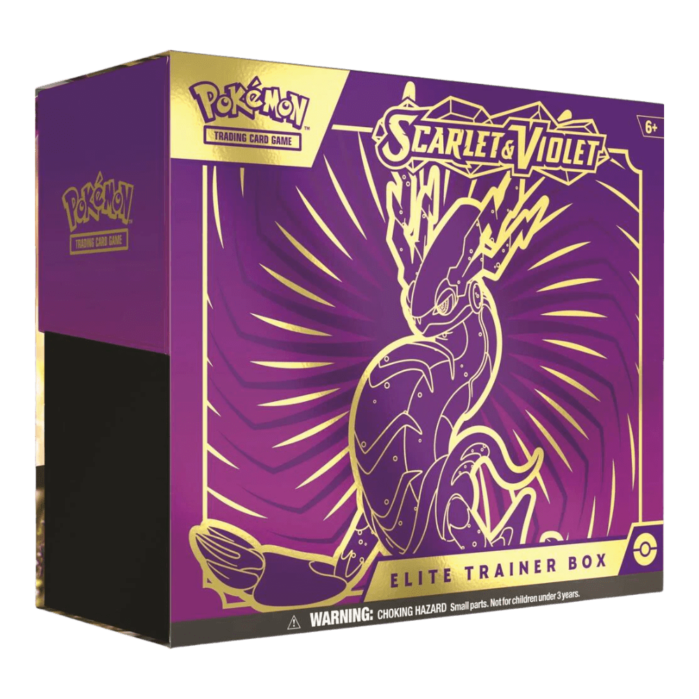 Pokemon Scarlet & Violet Base Elite Trainer Box (Miraidon)