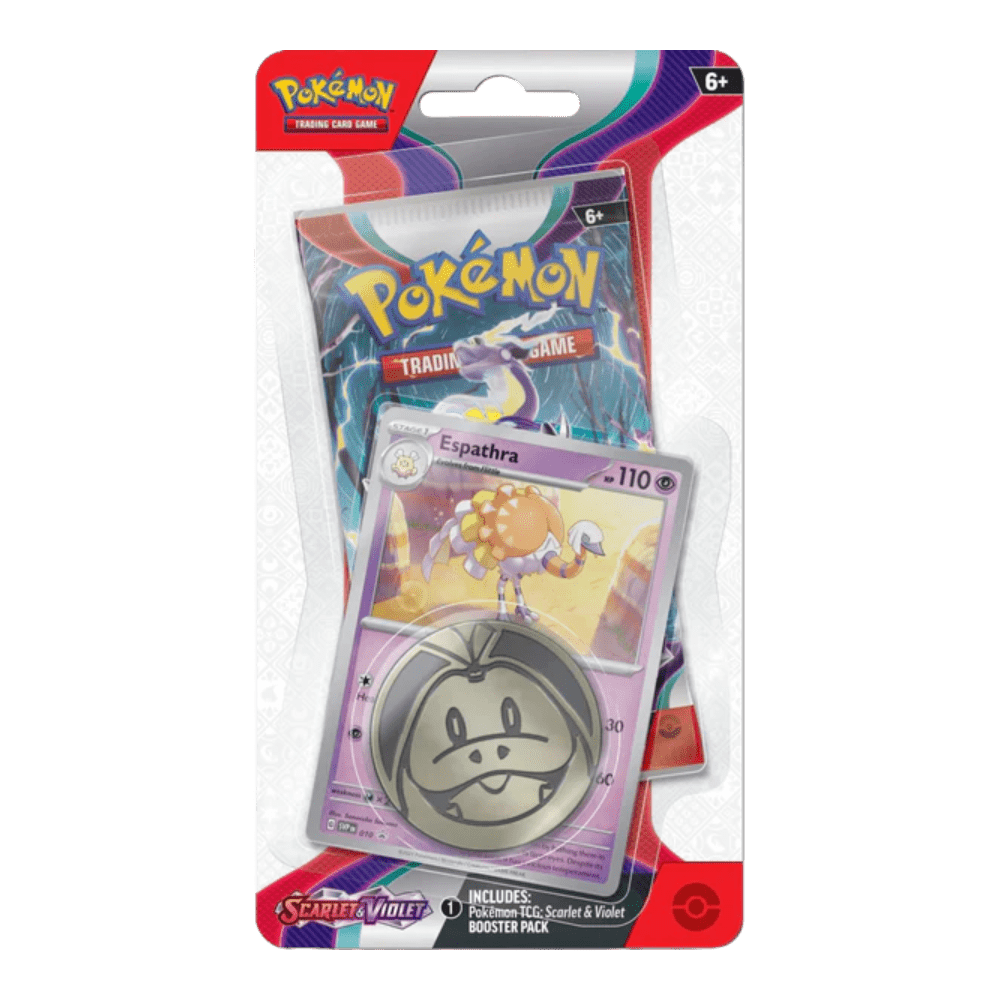 Pokemon Scarlet & Violet Base Set Premium Checklane Blister (Espathra)