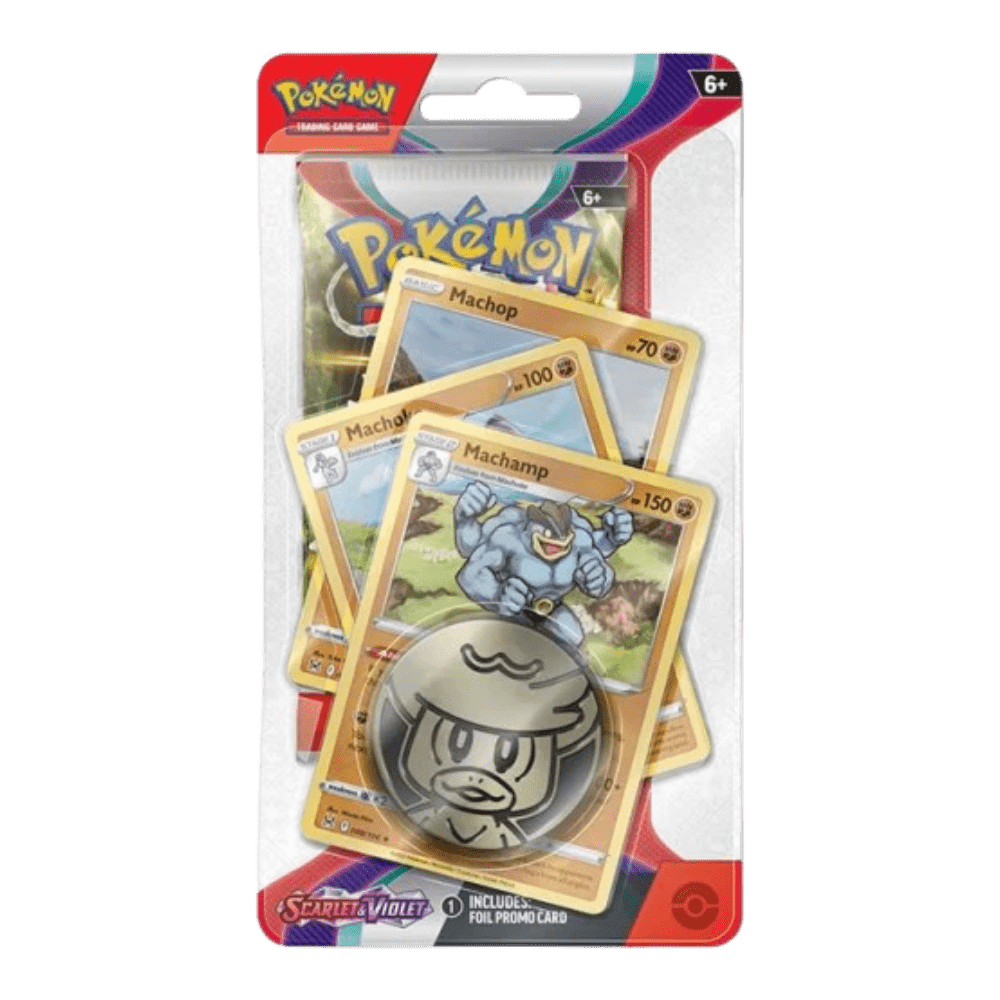 Pokemon Scarlet & Violet Base Set Premium Checklane Blister (Machamp)