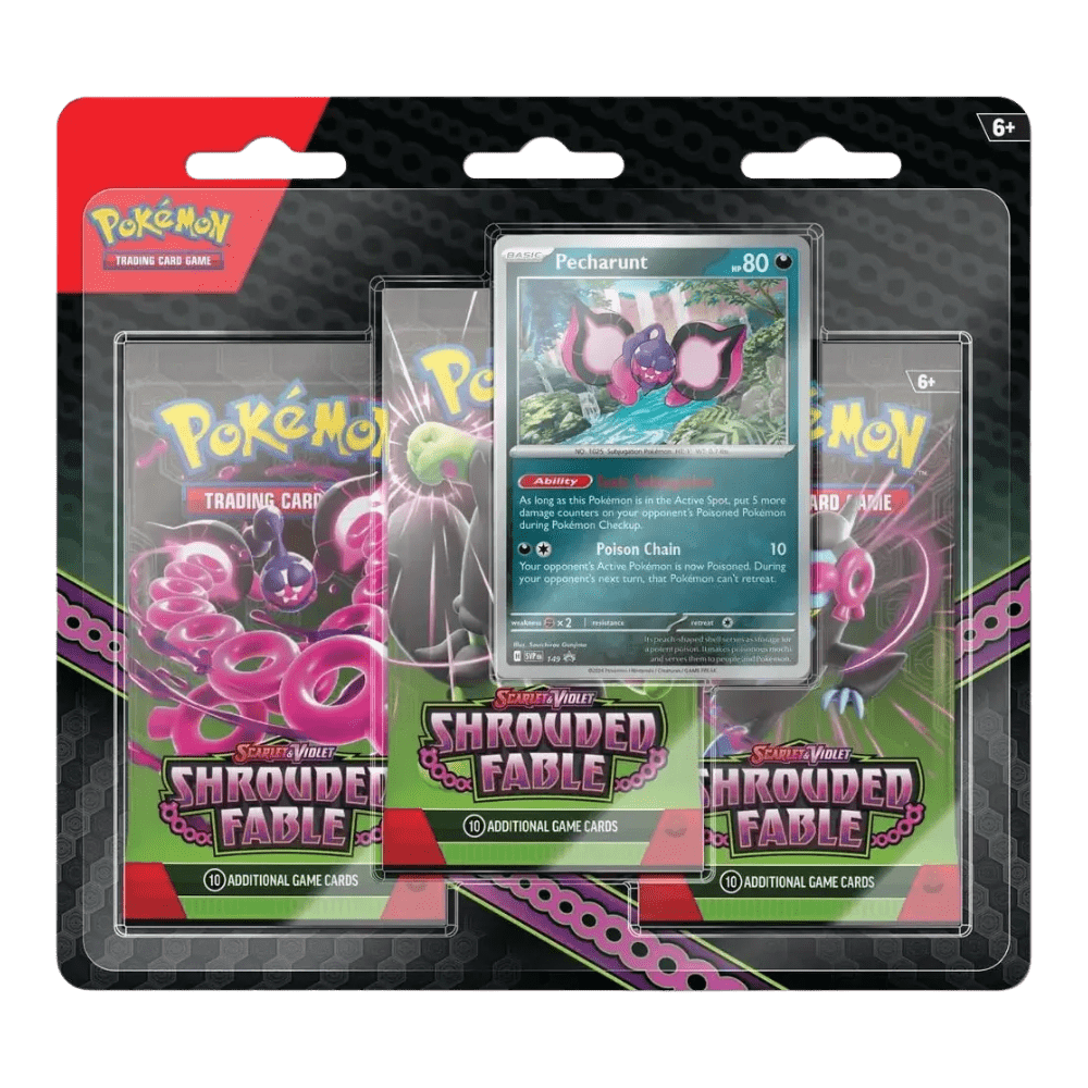 Pokemon Shrouded Fable 3-Pack Blister
