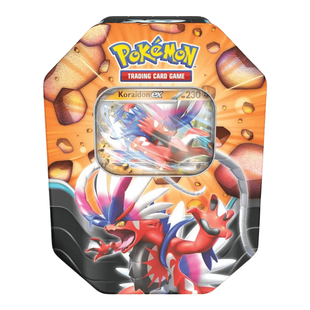 Pokemon Slashing Legends Tin (Koraidon ex)