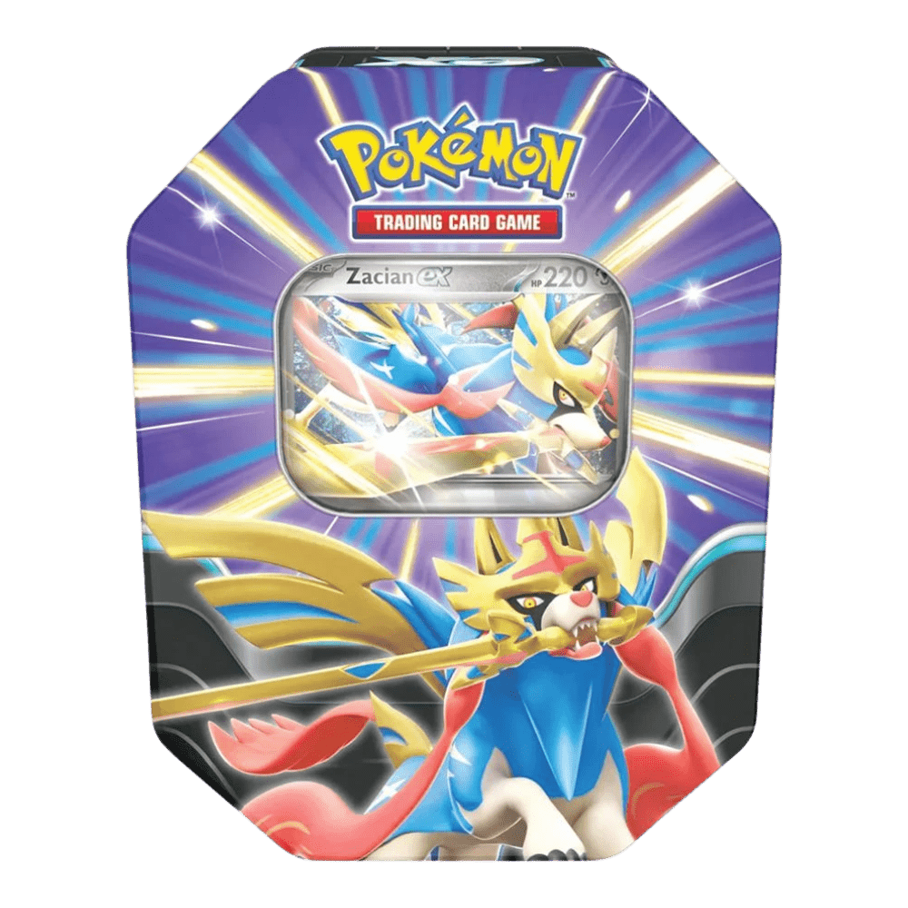 Pokemon Slashing Legends Tin (Zacian ex)