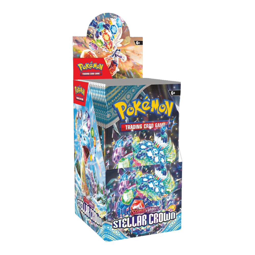 Pokemon Stellar Crown Half Booster Box (18 Packs)