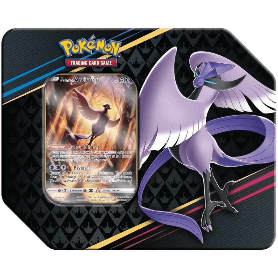 Pokemon Crown Zenith 7" Art Tin - Galarian Articuno