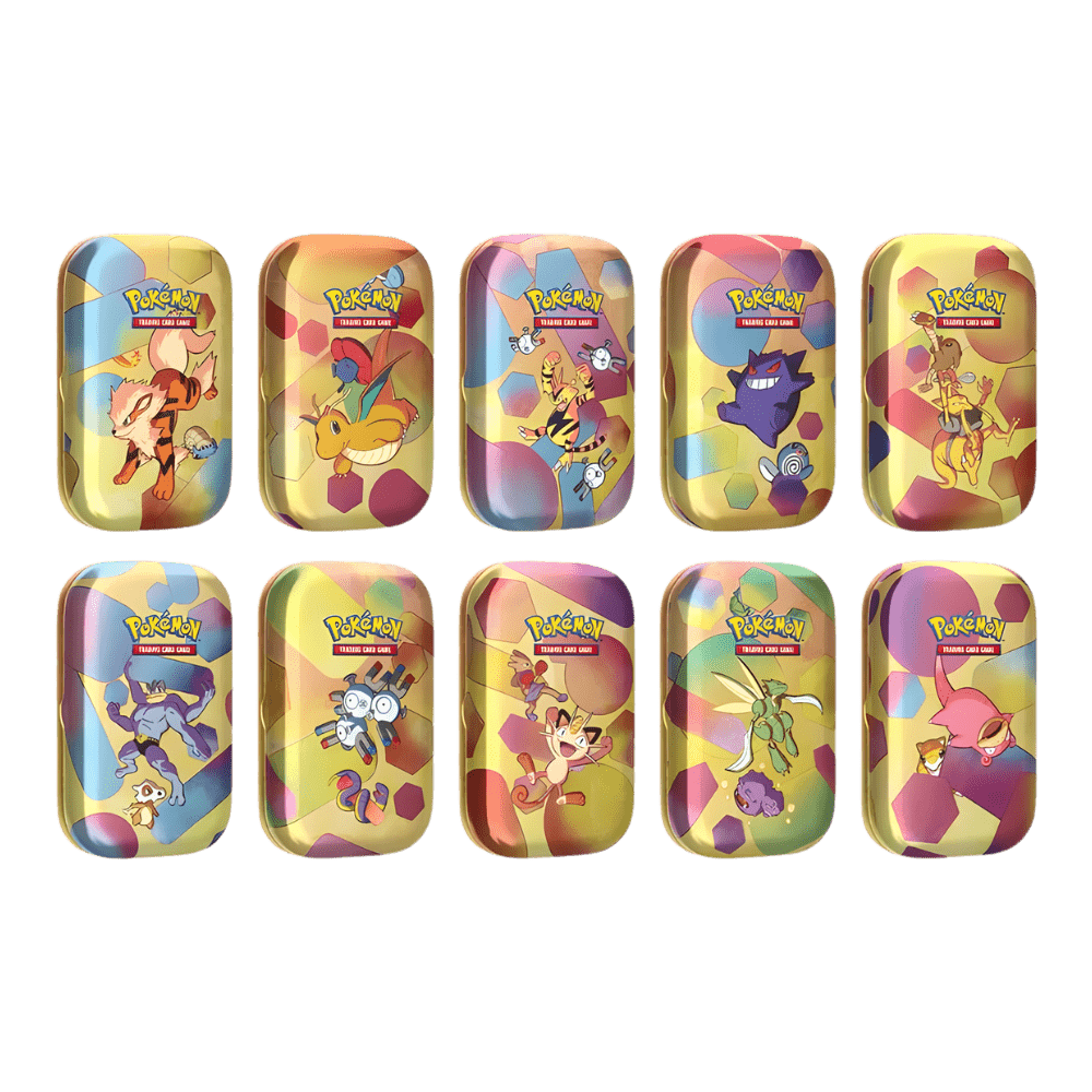 Pokemon TCG - Scarlet & Violet - 151 Mini Tin: Display (10 Tins)