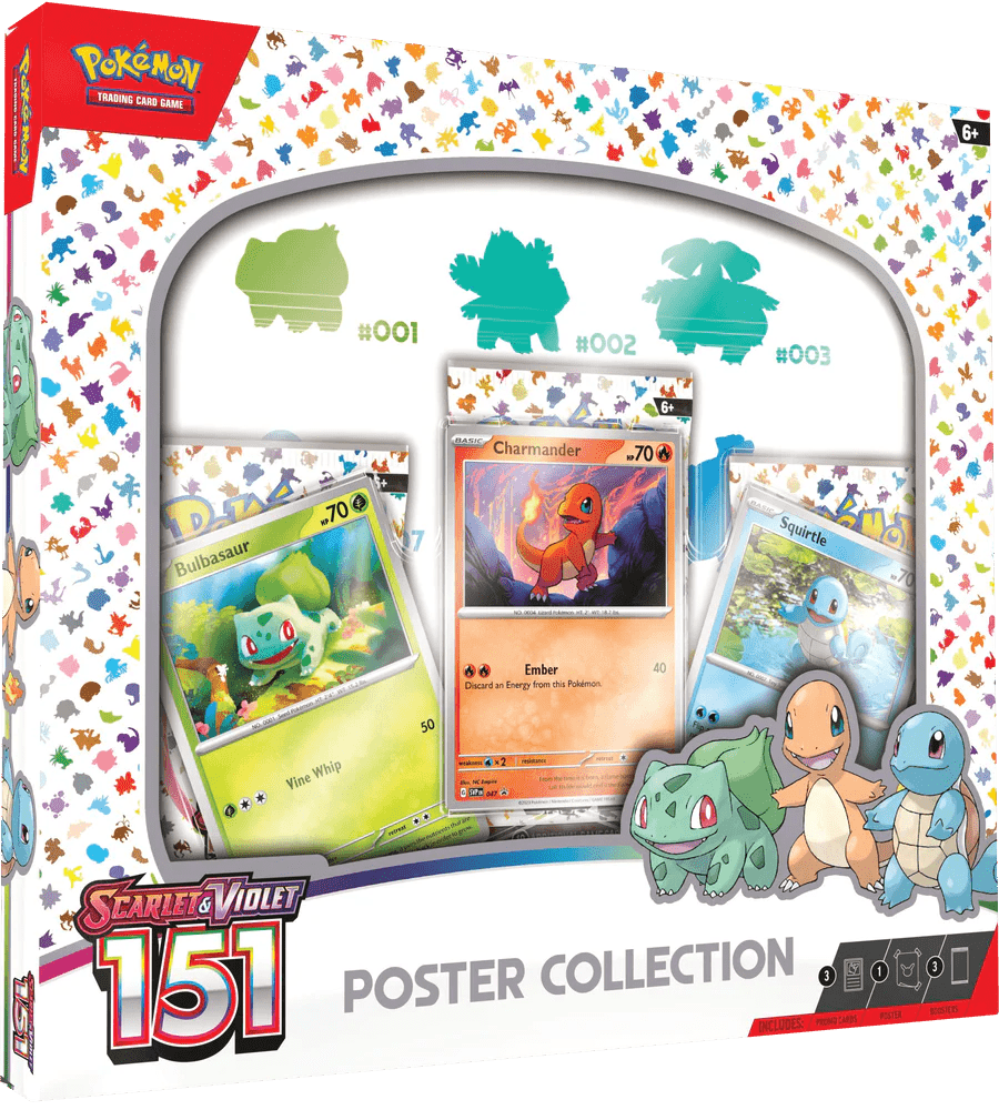 Pokemon TCG - Scarlet & Violet - 151 Poster Collection