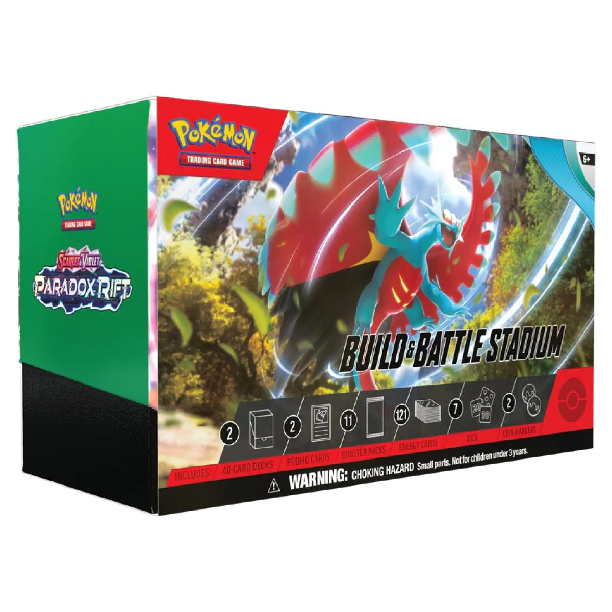 Pokemon TCG: Scarlet & Violet - Paradox Rift - Build & Battle Stadium