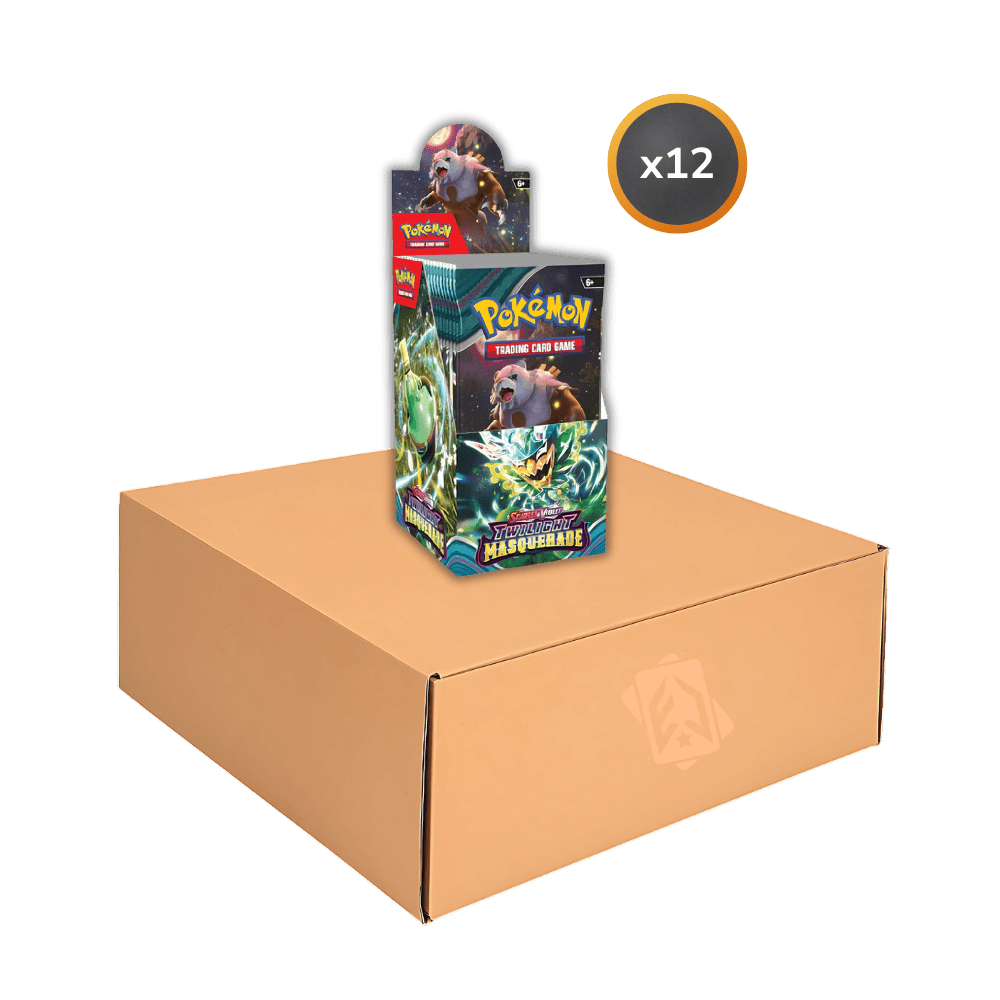 Pokemon Twilight Masquerade Half Booster Box Sealed Case (12 Boxes)
