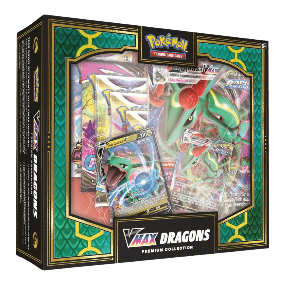 Pokemon VMAX Dragons Premium Collection - Rayquaza/Duraludon